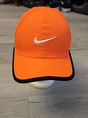 Nike Bright Orange Swoosh Performance Cap